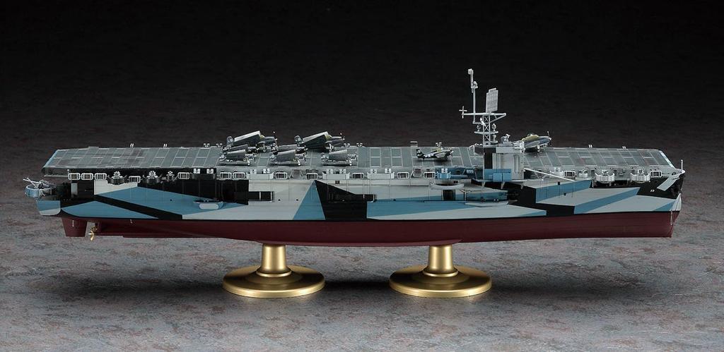 Hasegawa US Navy Escort Carrier Gambier Bay Plastic Model Kit Z27 1/350 CVE-73