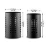 2Pcs Stainless Steel Cutlery Holder Kitchen Utensil Organizer Cooking Utensil Holder Countertop Organizer Cutlery Storage Rack