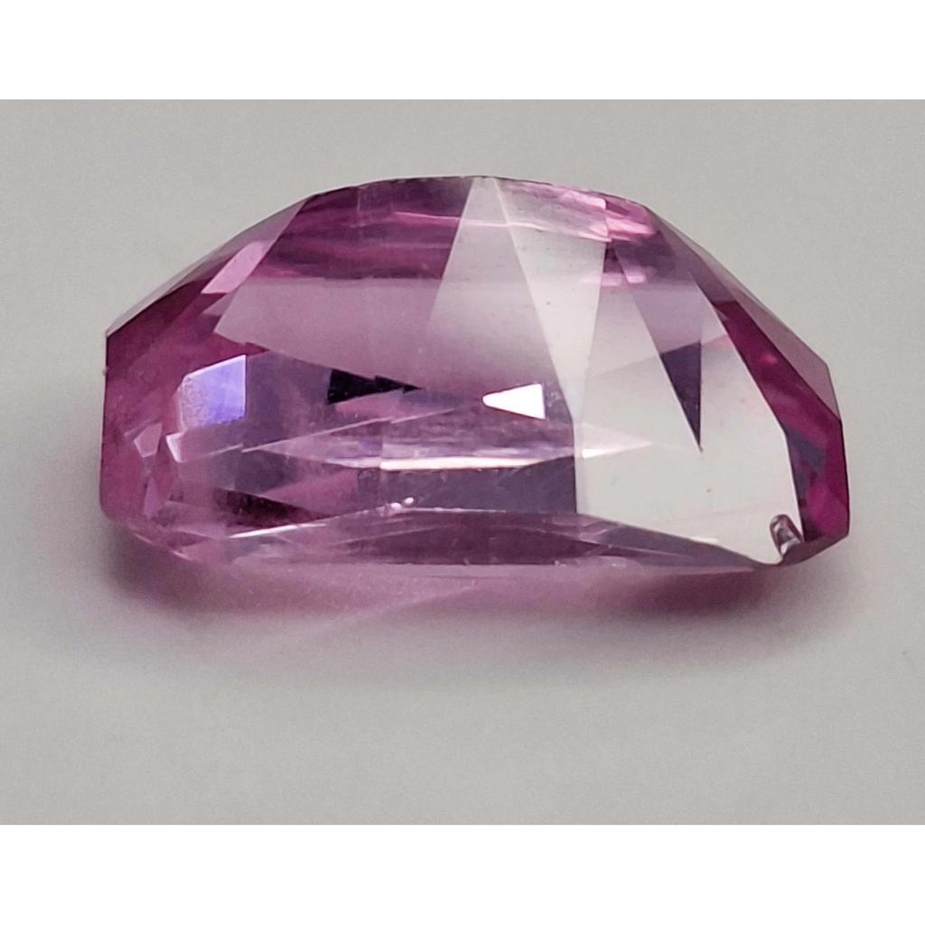 Fabulous Light Pink Sapphire Natural Emerald Cut 6-8 Ct Certified Gemstone