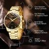 2/4PCS Business Men's Watch Set Trendy Fashion Simple Quartz Watch Jewelry Set Suitable for Daily Clothing Matching Perfect Gift