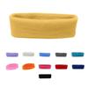 Headband Elastic Absorbent Fabric Sport Headband for Exercise