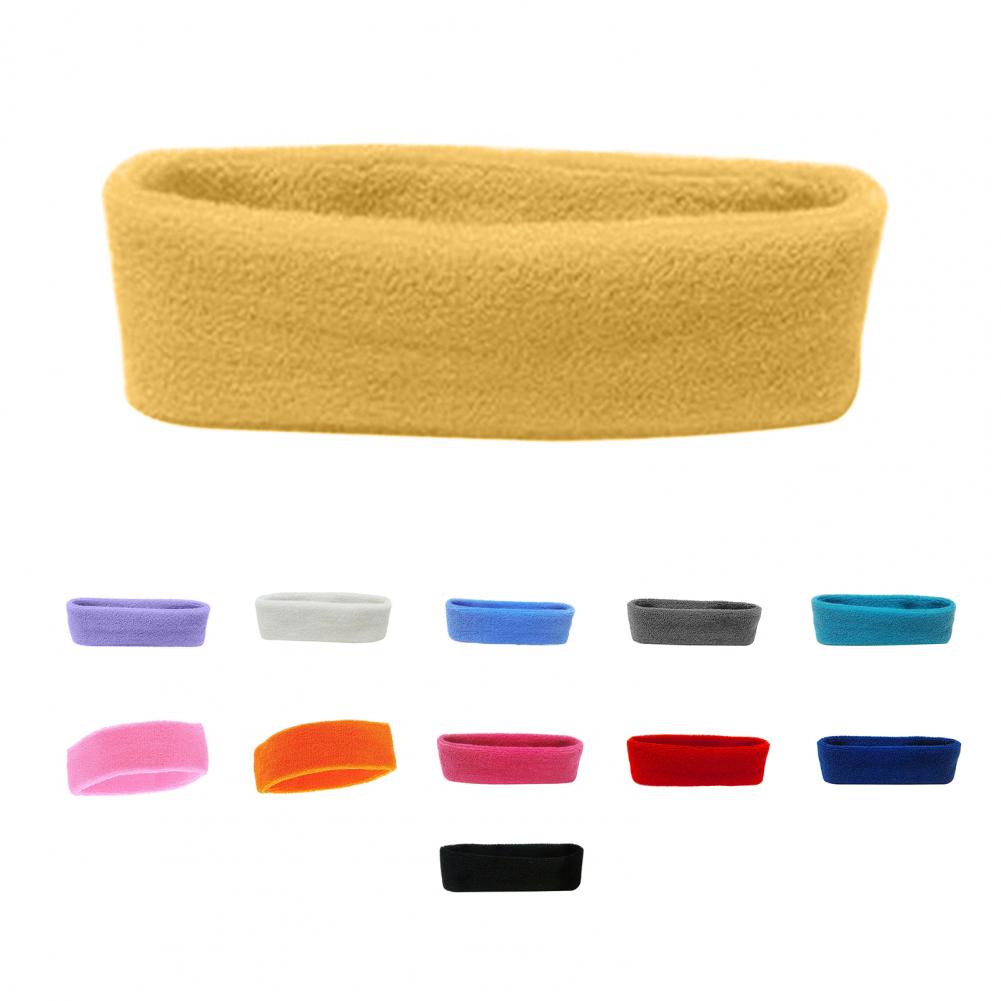 Headband Elastic Absorbent Fabric Sport Headband for Exercise