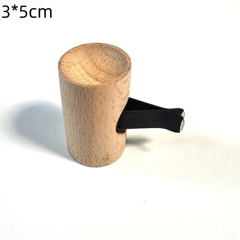 Spherical Wooden Car Essential Oil Diffuser Car Aromatherapy Clip Car Air Freshener Auto Decoration