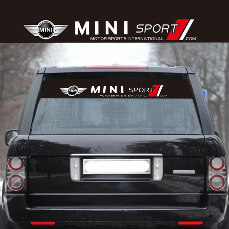 Car Front Windshield Decorative Sticker For Mini Cooper JCW Works R56 R50 F54 F55 F56 F57 F60 R52 R53 R55 R57 R58 R59 R60 R61
