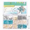 Kit per la Creazione di Gioielli Fai da Te Ispirato all'Oceano Kit per la Creazione di Braccialetti con Perline Multicolore Creazione di Gioielli