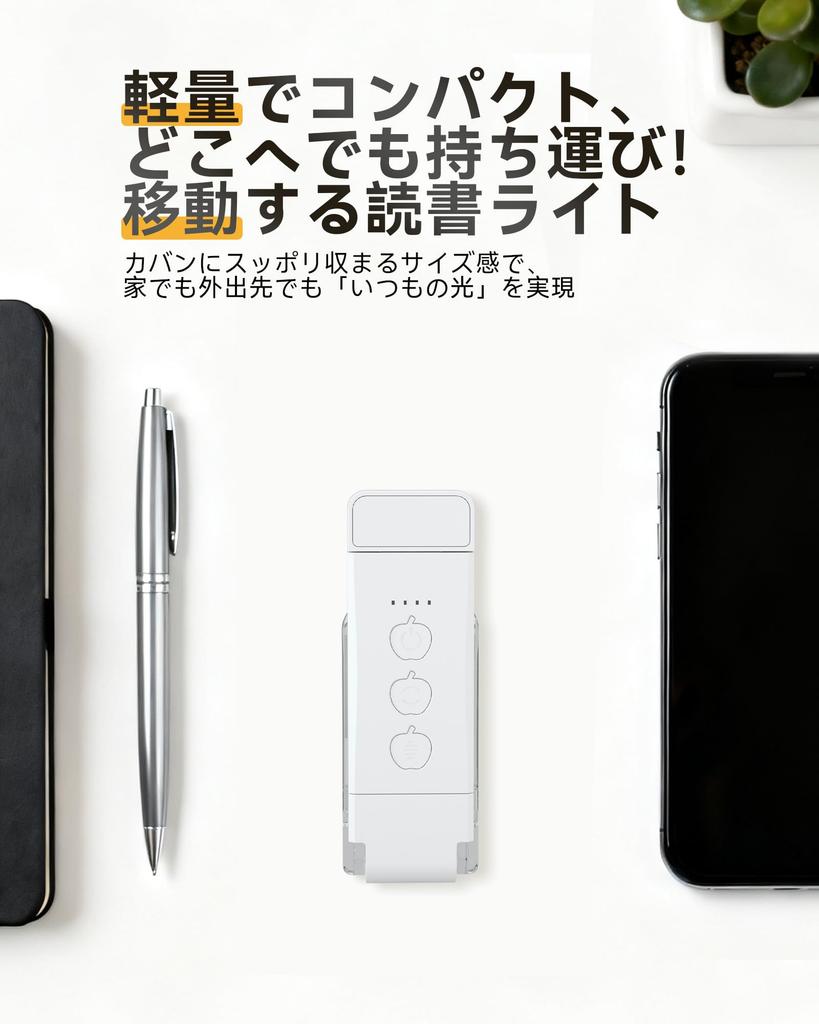 COPPOR LED Reading Light, USB Rechargeable, 5 Dimmable Levels, 3 Color Temperature Settings, Clip-on, Flicker-Free, Eye-Friendly, for Nighttime