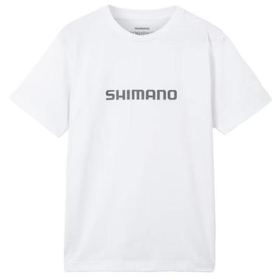 SHIMANO Dry Logo Kısa Kollu Beyaz XS Tişört SH-021W