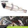 Exhaust Systems Slip For Yamaha FZ1 2006-2015 Exhaust Tips 470mm Mid Link Pipe Modified System Exhausts Pipes