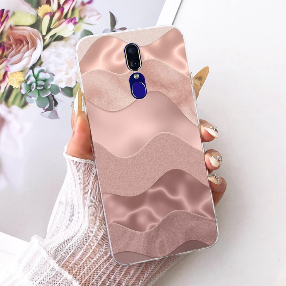 For Oppo F11 Case Cover Luxury Butterfly Love Fashion Flowers Cool Painted Phone Casing For Oppo CPH1913 CPH1911