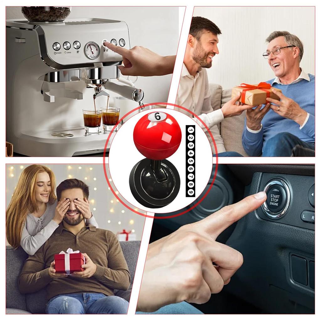 SVCEQZE Car Push Start Joystick,Engine Start Button Lever,Start Button Lever,Car Button Start Lever,Car Push