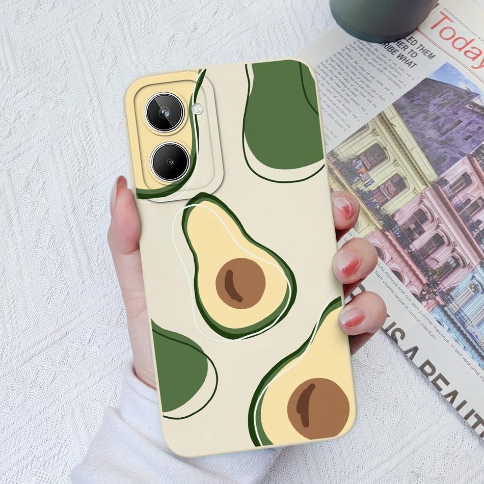 For Realme 10 Pro Plus Case Cartoon Soft Smooth Liquid Silicone Cover Camera Shell For OPPO Realme10 10Pro+ Coque Funda Capa