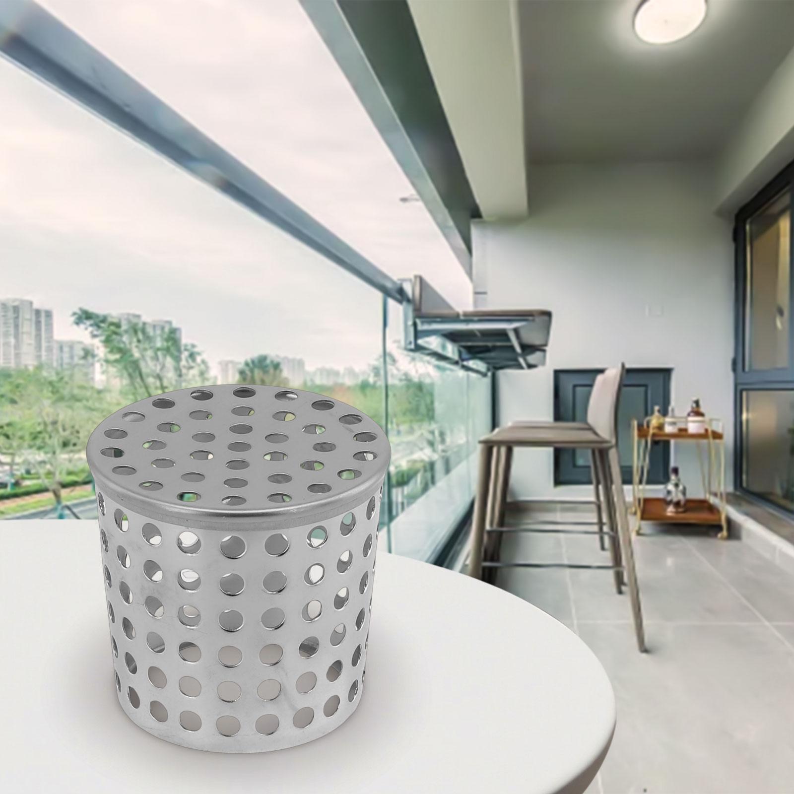 Drainage Cover Floor Drain Anti-blocking For Rooftop Balcony Home Improvement Outdoor Rain Bucket 50-200mm High Quality New