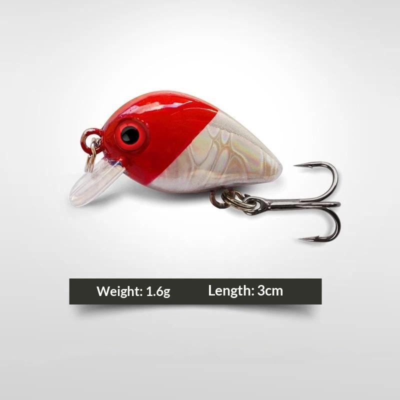 5.8Cm 6G Fishing Lures Sinking Micro Minnow Wobbler Artificial Hard Bait Fishing Accessories Mini Stream Bass Bait