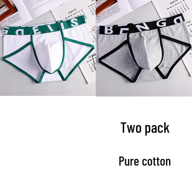 Herren Baumwollslips mit mittlerer Taille - Bequem, Trendy, Lässige Shorts