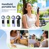 Digital Display Handheld Fan (ice Pack) Outdoor Portable Small Fan