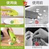 Kasanidika Garlic Press Stainless Steel Dual Function Garlic Crusher with Peeler and Brush Operation For Fine Mincing Garlic Home Kitchen Utensil