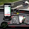 Multi Functional Car Anti Slip Pad With Car Phone Holder Dashboard Pad Car Phone Holder For Storing Phone Keys And Small Tools