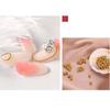 Nail Art Stahlkugel Kaviar 6 Fächer Gold- und Silberperlen Nail Art Dekoration Nail Art Zubehör