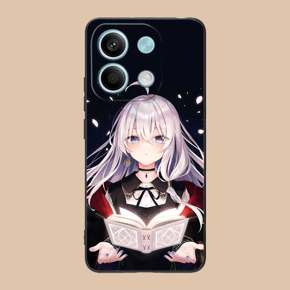 Wandering Witch Elaina Matte TPU Mobile Phone Case for Xiaomi 15 14 13 12 Mi 11 T Ultra Lite Pro S X 5G Colorful Printing Cover