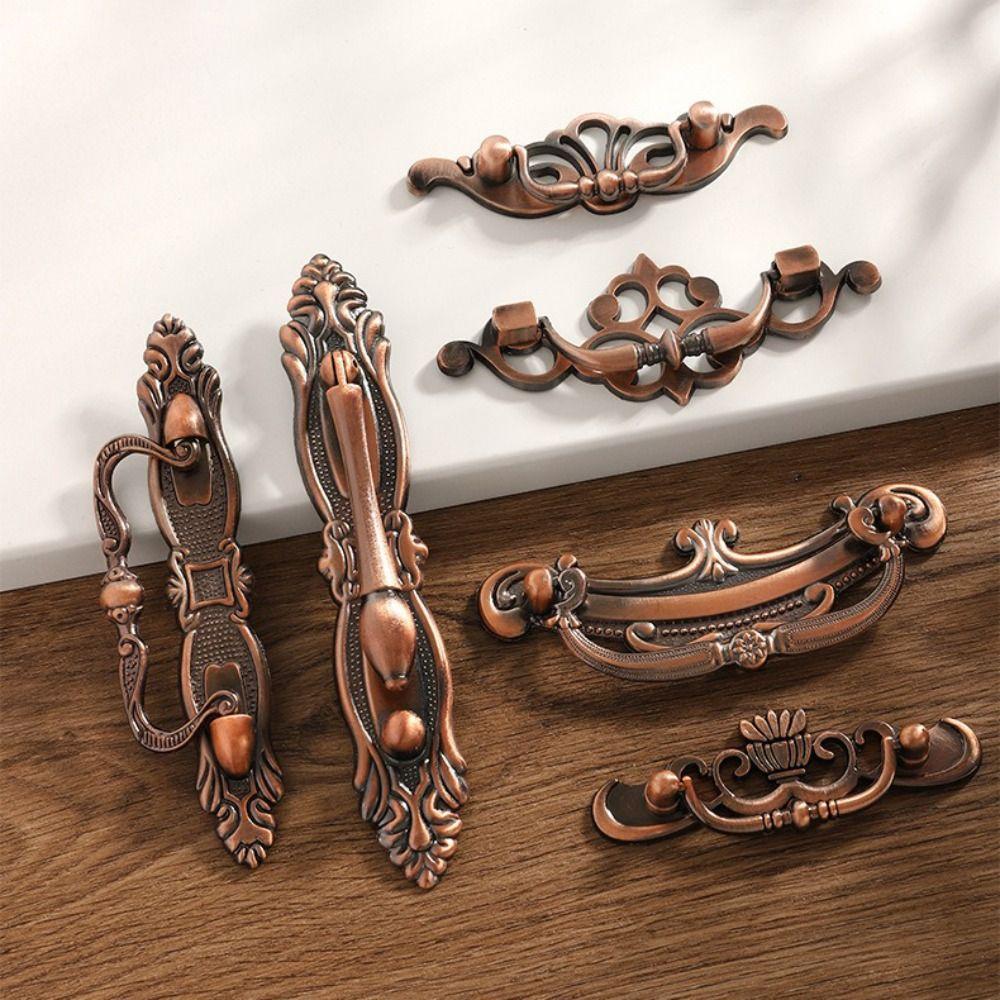 Old-fashioned Drawer Handles Retro Style Kitchen Handles New Door Knobs  Drawer Furniture