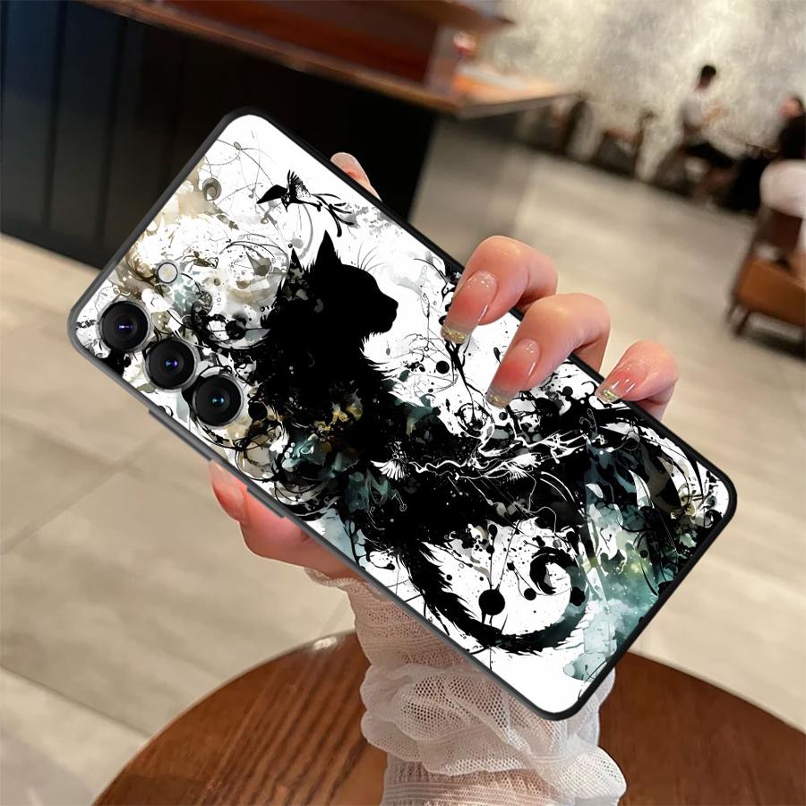 Case for Samsung Galaxy A32 A25 A71 A24 A52 A36 A55 A41 A23 A53 A35 A26 A72 A73 A51 A22 Phone Cover Cool Animal Tiger Lion Horse