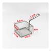 Mini Fry Basket Restaurant Design French Serving Rustproof Kitchenware for Chefs, Home