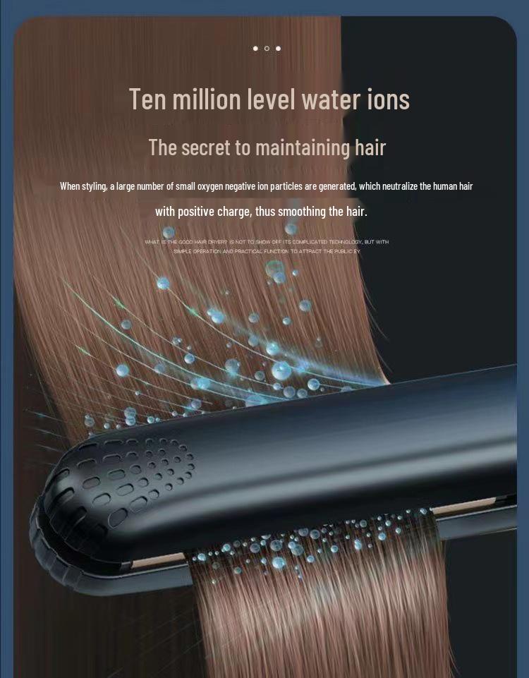 Ondulator și Placă de Îndreptat Păr pentru Bărbați - Mini Instrument pentru Păr Voluminos