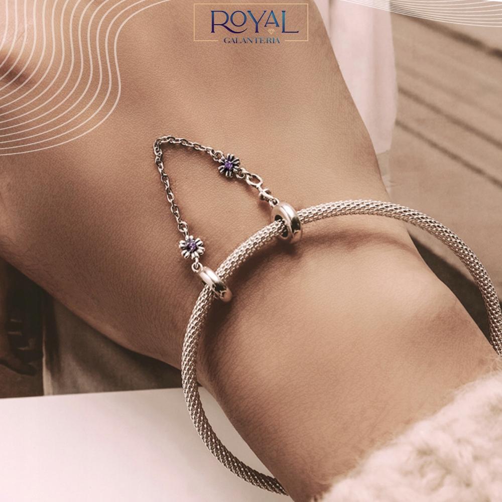 Charms Pr 925 Chain Protection Against Unclasping The Bracelet