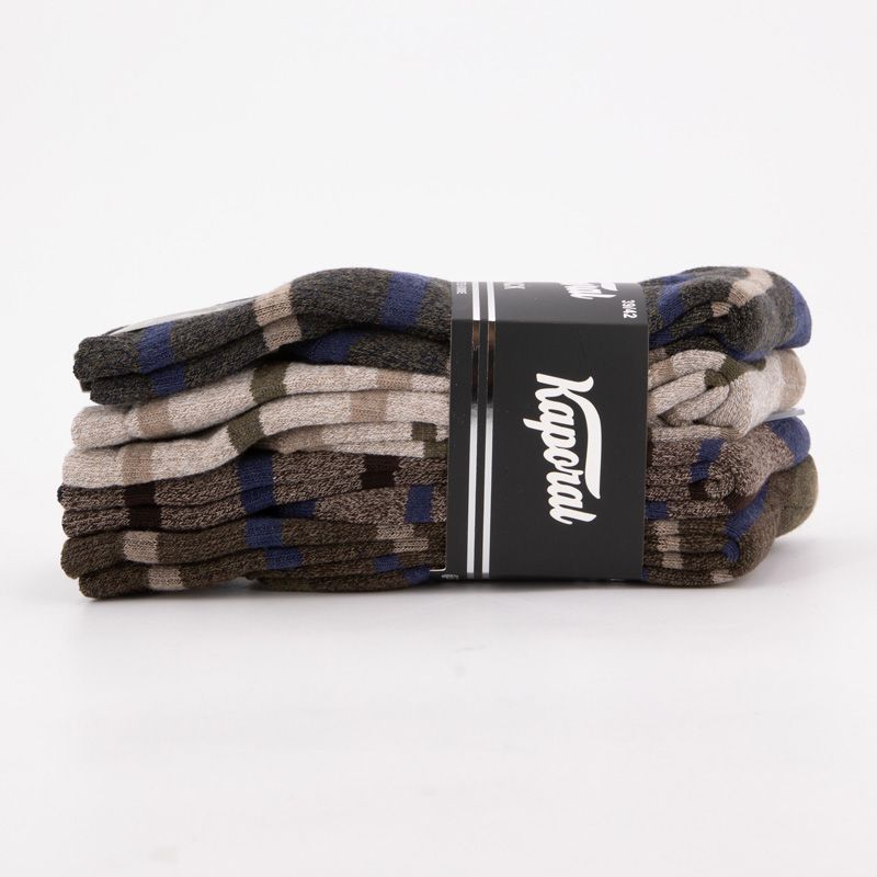 Set of 4 Pairs of Jacquelin Men's Sports Socks KAPORAL