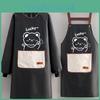Disney Frozen Waterproof Long Sleeve Apron For Kitchen Cooking With Adjustable Straps Special Characters Included