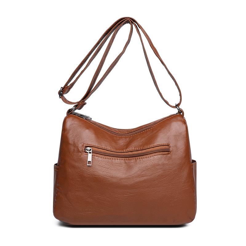 Women's Multi-Layer Large Capacity Lightweight Middle-Aged and Elderly Mother Bag Crossbody Bag