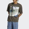 adidas TERREX X And Wander Men's Outdoor Quick-Dry Short Sleeve T-Shirt Brown HR7143