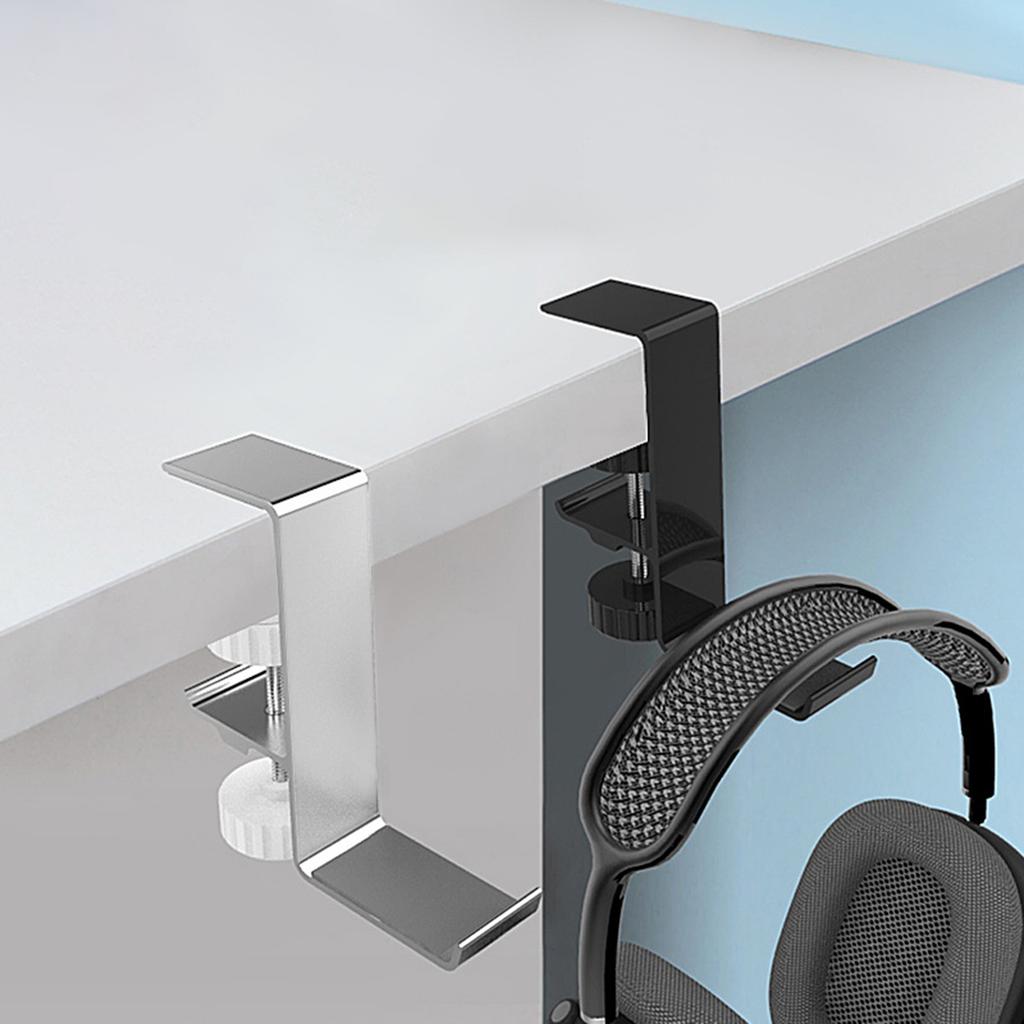 Stylish Headphone Mount Stand Headset Hanger Hook AluminumAlloy Stand for Hanging Headsets Stands Rack