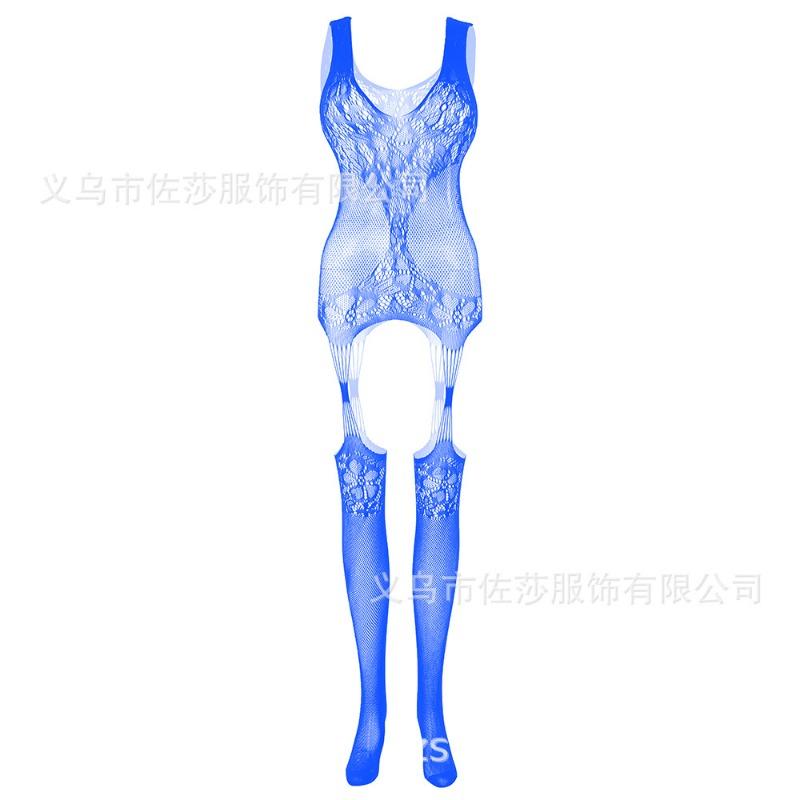 Sex Clothes New Suspender Jacquard Hollow Net Socks Onesie Net Clothes