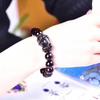 Natural Iridescent Black Obsidian Pixiu Bracelet New Single-loop Bracelet for Men and Women, Auspicious Gift Accessory