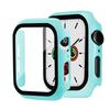 Tempered Glass+Case For Apple Watch Series 9 8 7 41mm 45mm 42mm PC Bumper Screen Protector Cover iWatch 6 5 4 Se 44mm 40mm Shell