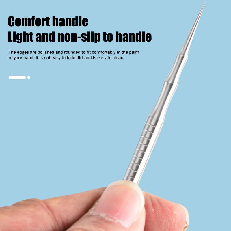 New Acne Blackhead Removal Needles Pimples Blackhead Clip Tweezers Beauty Artifact Blemish Extractor Remover Needle Tool