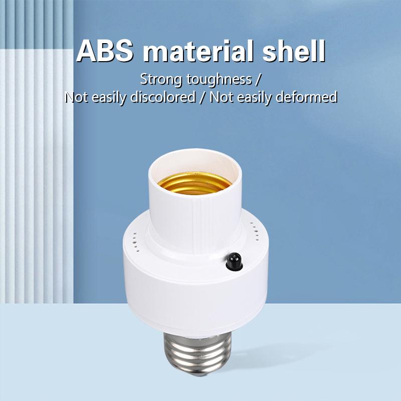 Remote Control E27 Lamp Holder Ac85-265V Infrared Smart Timing Bulb Base Socket For Downlight Pendant Night Light