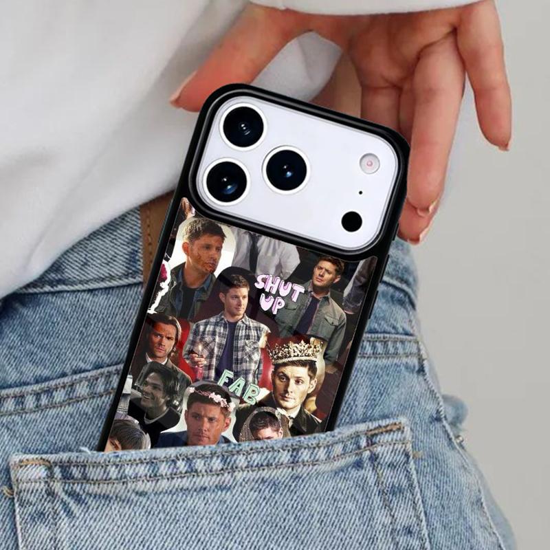

Supernatural Collage soft Phone Case for iPhone 17ProMax 12 13 14 15 16e 17 Pro Max Plus Air Cover iPhone Air
