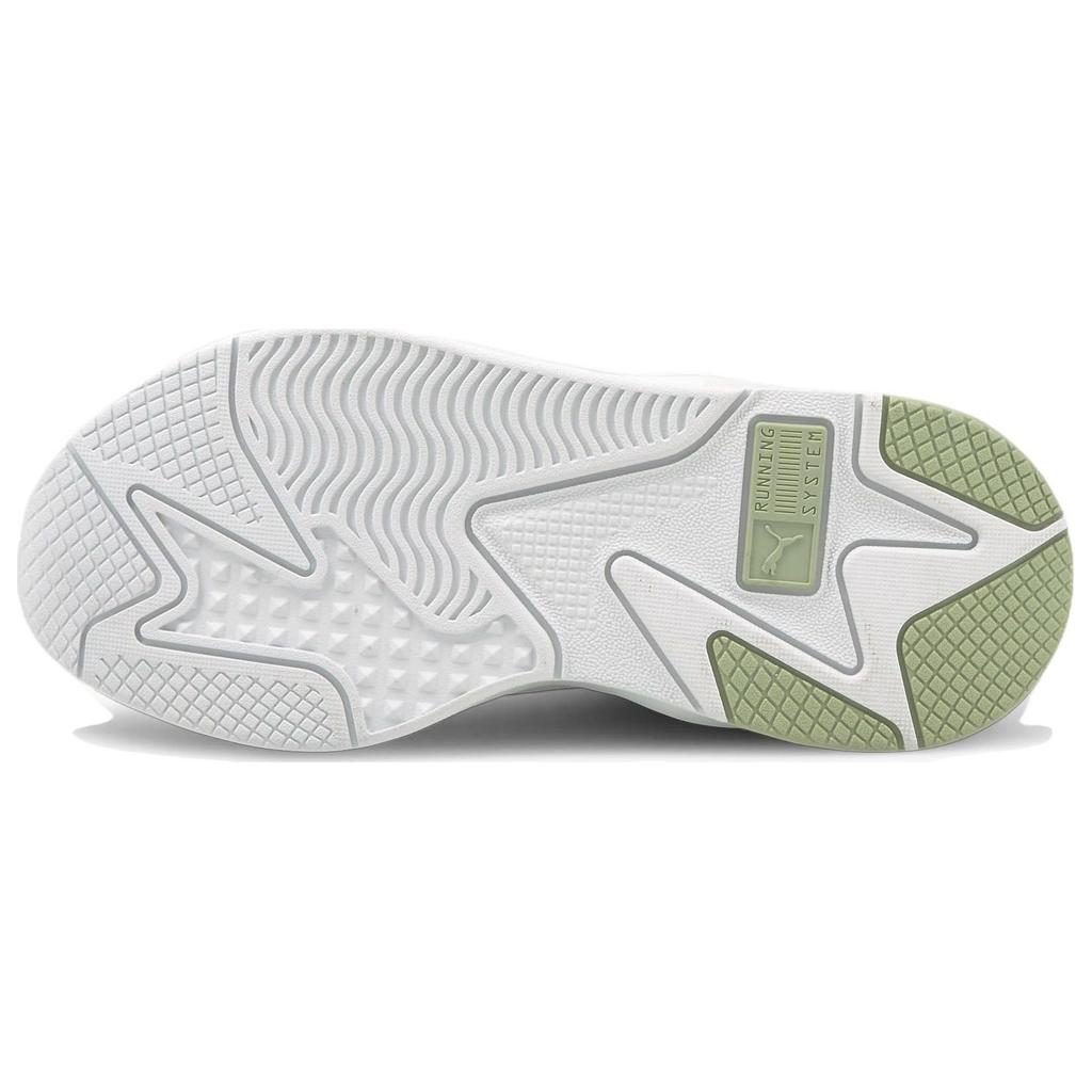 Puma Rs-X Reinvent Pelle Sintetica Confortevole Versatile Scarpe Casual Lifestyle Basse da Donna sneaker Grigio Bianco Verde 371008-12
