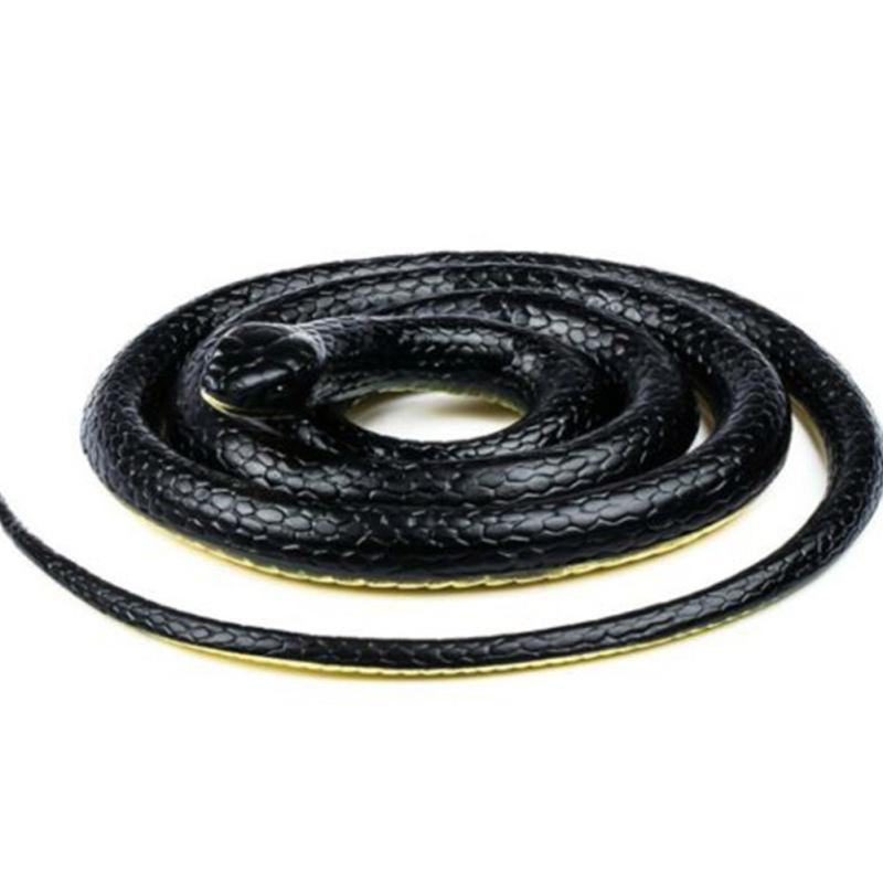Fake Realistic Snake Lifelike Real Scary Rubber Toy Prank Party Joke Halloween