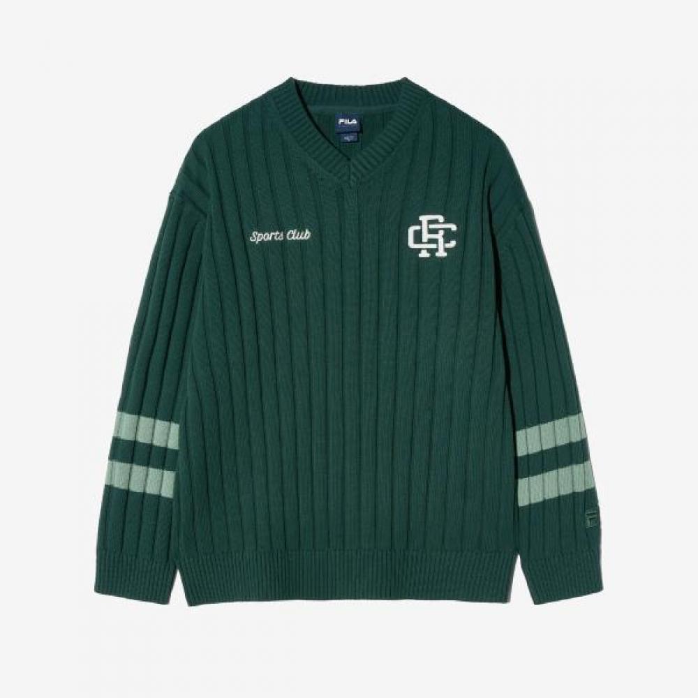 

Fila Sweater Applique Point DARKGREEN/085