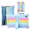 Soft Bubble Case for Tab M10 Plus 10.6 3rd 2nd Gen 10.1 Inch TB-X606 X306 TB328FU TB125FU TB128FU Tablet Stand Case Cover