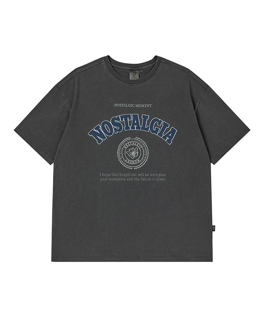 Beobeulpiseu [Set] Unisex Nostalgia Pigment Short Sleeve T-Shirt