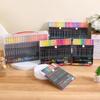 Double-Ended Dual-Color Washable Acrylic Marker Pens with Soft Tips for Kids’ Painting, Stackable and Water-Based.