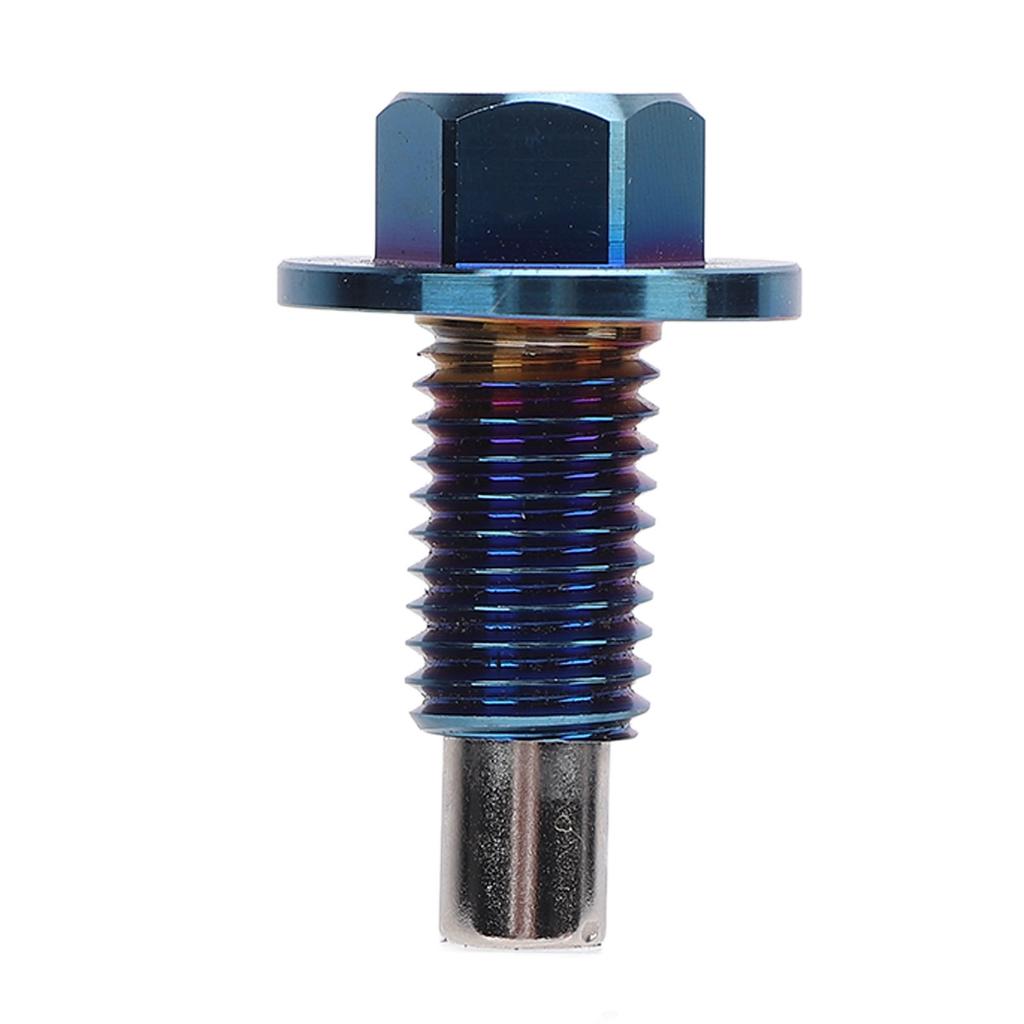 M12 X 1.75 Oil Drain Plug Magnetic Ti Alloy High Hardness Effective Universal Fit for Automotives