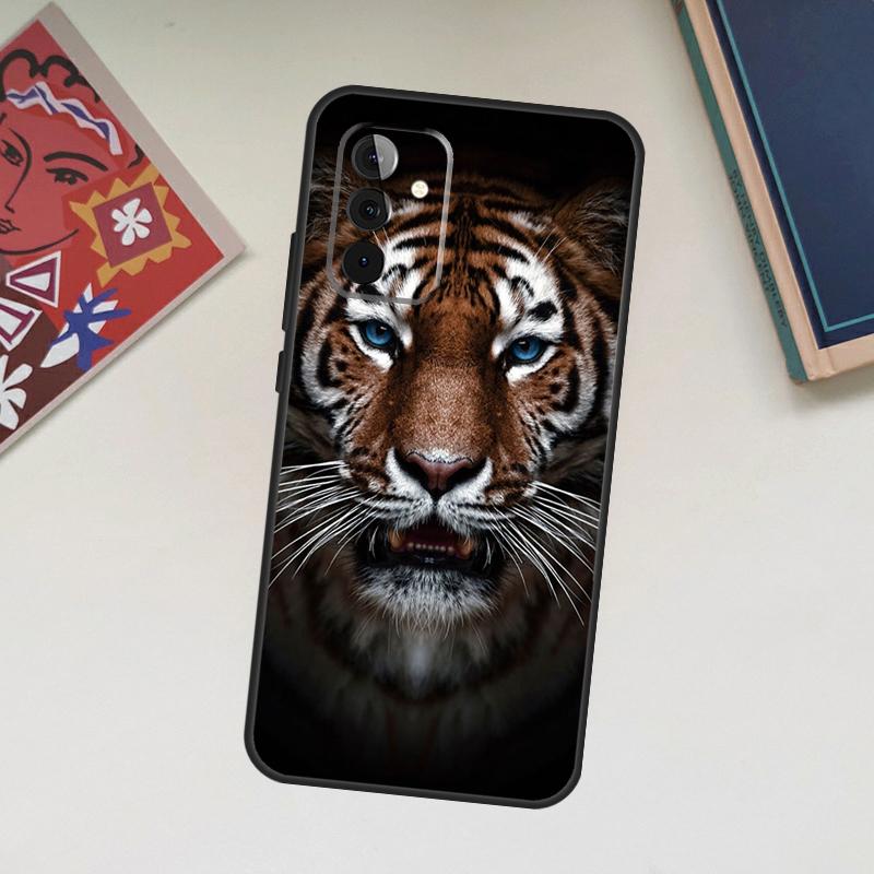 Tiger Face Case For Samsung Galaxy A34 A54 A14 A56 A52 A53 A16 A26 A36 A55 A35 A15 A32 A12 A33 A13 A17
