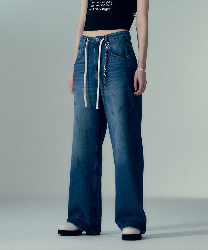 Jeissijeidi String Wide Denim Jzdp32Jc