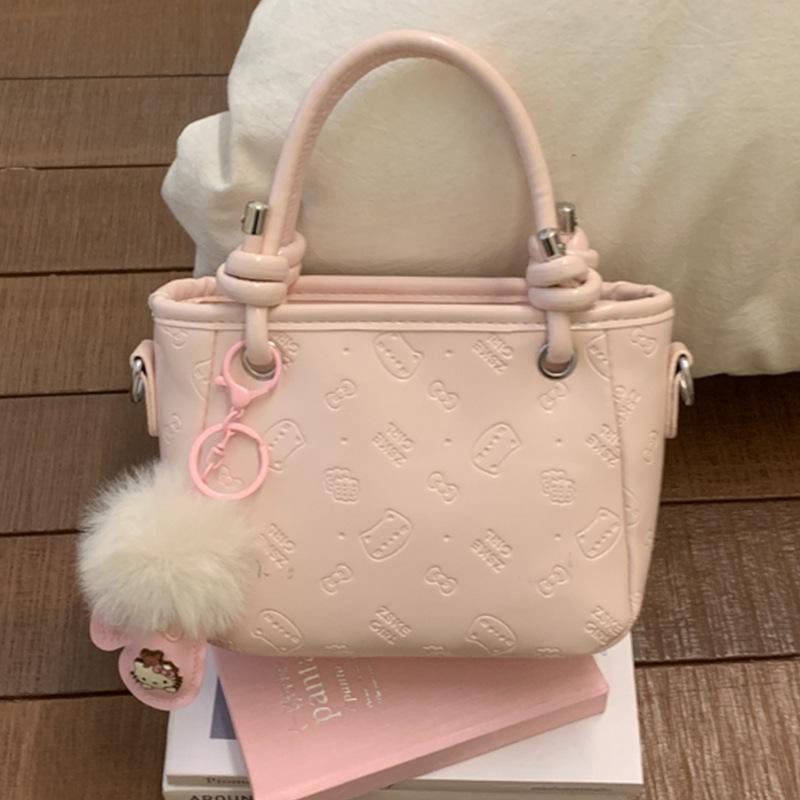 Portable Water Bucket Bag, Fashionable and Versatile Crossbody Bag, Simple Business Casual Shoulder Bag