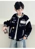 Boys' outerwear Spring and Autumn 2026 New Style Big Boys' Spring and Autumn Sportswear Children's Handsome Red Baseball Jacket